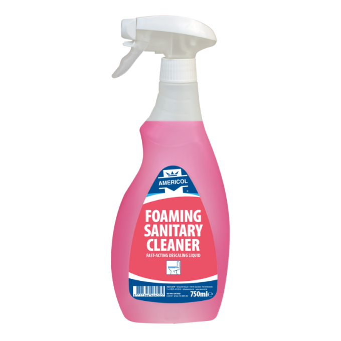 Foaming Bathroom and Toilet Cleaner - Americol Foaming Sanitary Cleaner