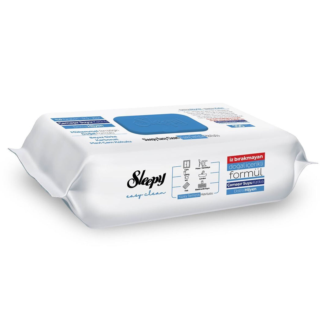 SLEEPY Easy Clean Bleach Scented Multi Surface Cleaning Wipes